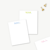 monogram notepad, personalized notepad, custom notepad, monogram stationery, personalized stationery, custom stationery, custom gift, personalized gift